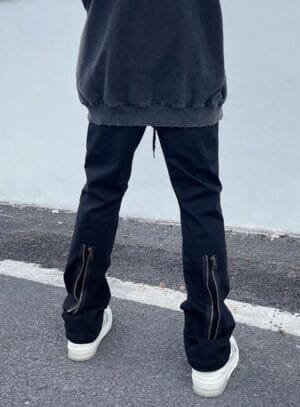 Mecha Cotton Cargo Pants (Black)