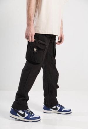 Technical Flare Zip Cargo Pants