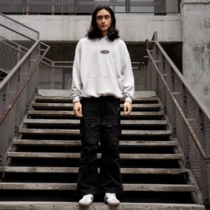 Patch Oversize Hoodie