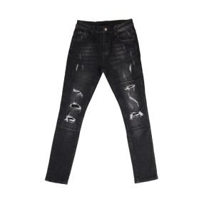 Black Taper Jeans