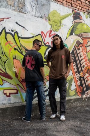 Gradient Cargo Jeans(Black)