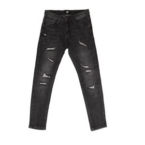 Black Patch Jeans