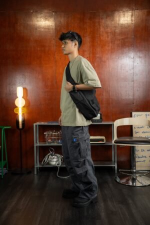 Parachute Cargo Pants(Smoke Grey)