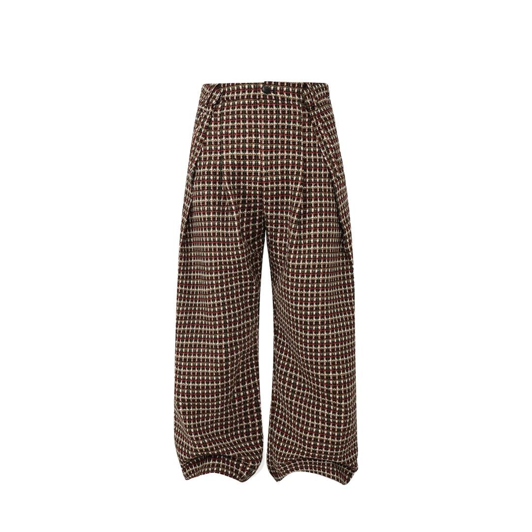 Rimba Curve Pleated Pants